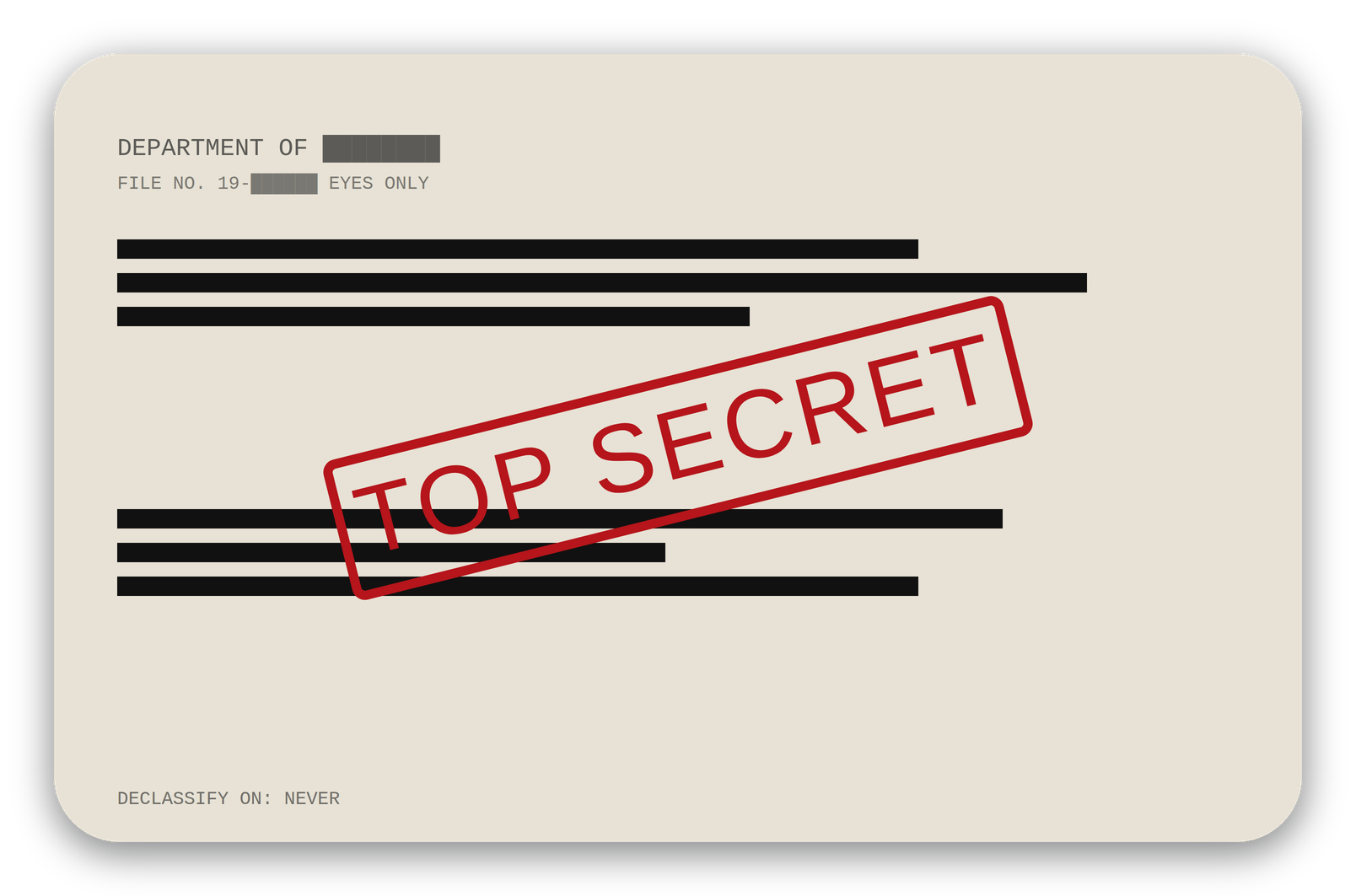 Top Secret