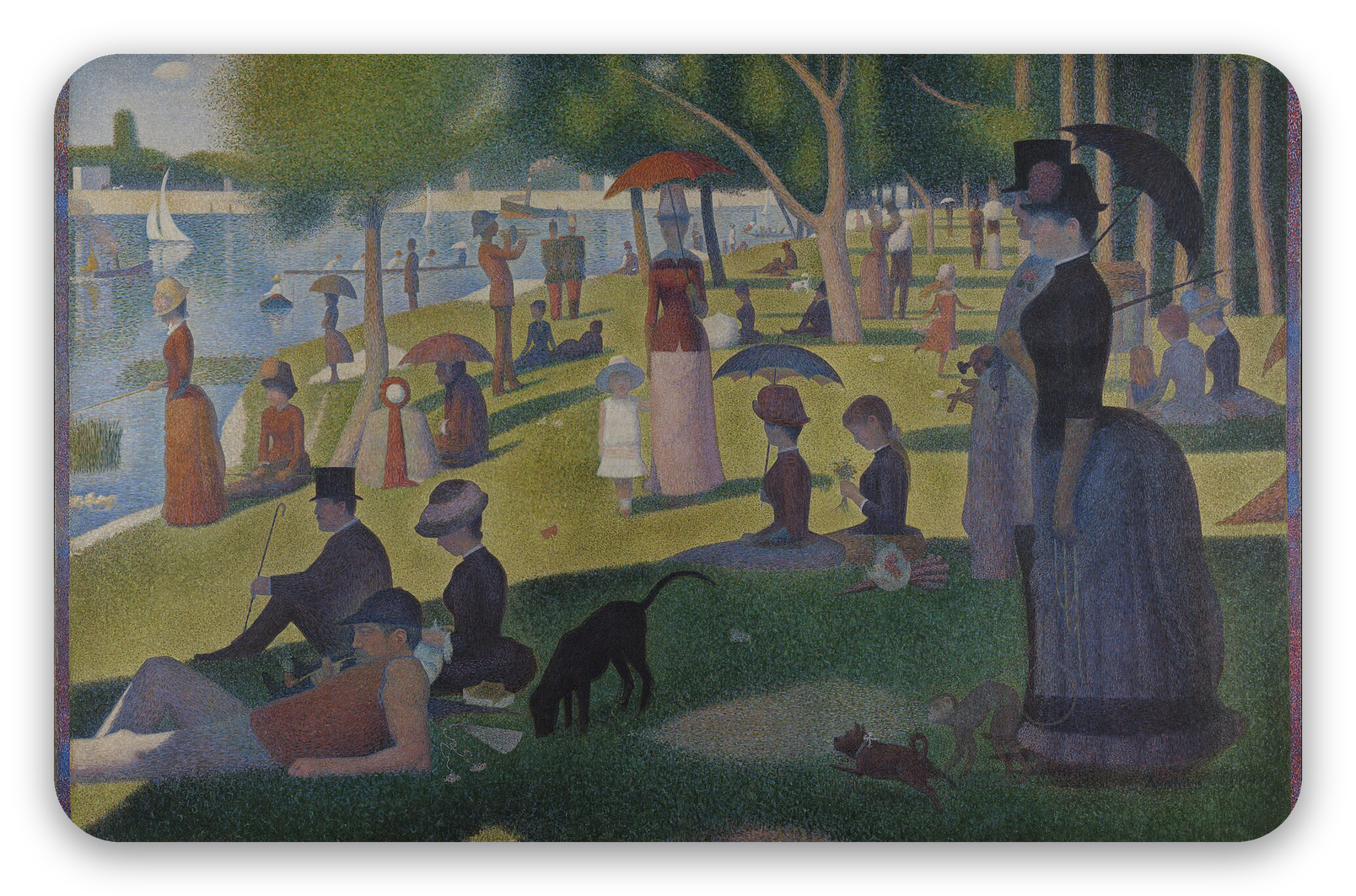 Una domenica pomeriggio sull’isola della Grande-Jatte