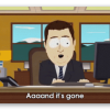 And it’s gone