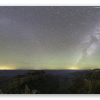 Via Lattea sul canyon