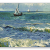 Paesaggio marino a Saintes-Maries