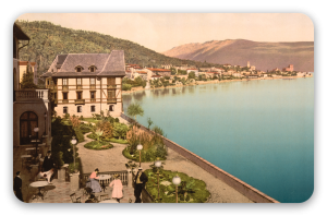 Lago di Garda in stampe fotocromatiche