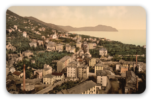 Genova in stampe fotocromatiche