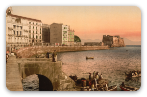Napoli in stampe fotocromatiche