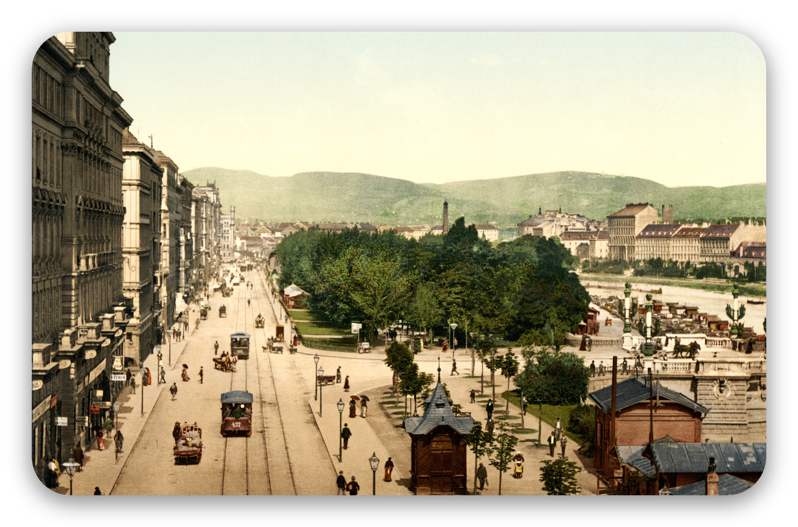 Vienna in stampe fotocromatiche