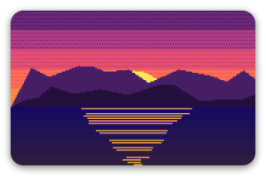 Tramonto pixel